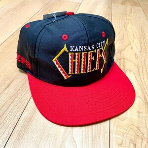 New Kansas City Chiefs Cap - Black and Red
